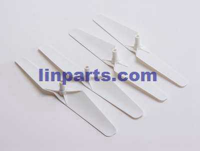 LinParts.com - SJ R/C X300-1 X300-1C X300-1CW RC Quadcopter Spare Parts: Main blades[White] - Click Image to Close