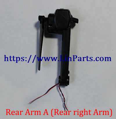 SJ R/C Z5 RC Drone Spare Parts: Rear Arm A (Rear right Arm)