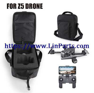 LinParts.com - SJ R/C Z5 RC Drone Spare Parts: Backpack storage bag waterproof shock-absorbing compact and portable(Without lining)