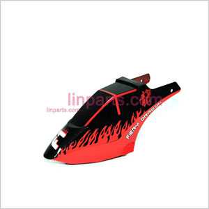 (image for) SYMA F1 Spare Parts: Head cover\Canopy(Red)