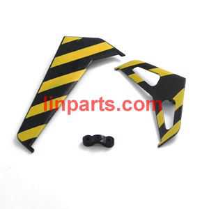(image for) SYMA F1 Spare Parts: Tail decorative set (yellow)