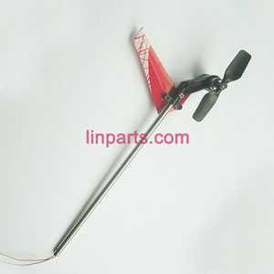 LinParts.com - SYMA F4 Spare Parts: Whole Tail Unit Module(Red) - Click Image to Close