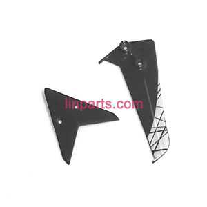 LinParts.com - SYMA F4 Spare Parts: Tail decorative set(Black) - Click Image to Close