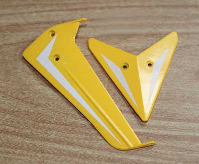 LinParts.com - [New version]SYMA S39 RC Helicopter Spare Parts: Tail decorative(Yellow)