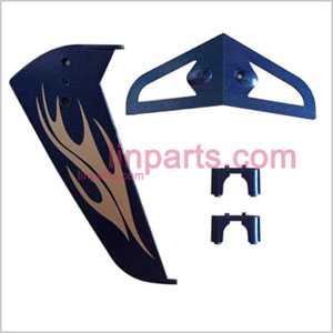 LinParts.com - SYMA S031 S031G Spare Parts: Tail decoration(Blue) - Click Image to Close