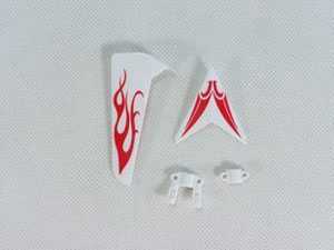 LinParts.com - SYMA S032 S032G Spare Parts: Tail decoration(Red) - Click Image to Close