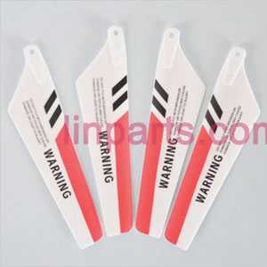 SYMA S107 S107C S107G Spare Parts: main blade(Red)