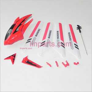 SYMA S107 S107C S107G Spare Parts: Beautiful clothes set(Red)