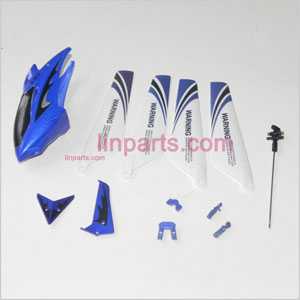 SYMA S107 S107C S107G Spare Parts: Beautiful clothes set( Blue)