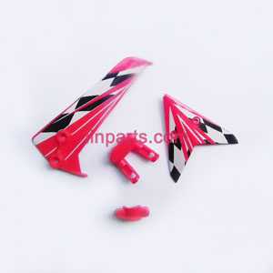 LinParts.com - SYMA S107N Spare Parts: Tail decorative set(Red)