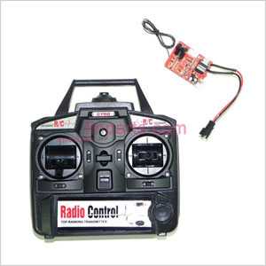 SYMA S301 S301G Spare Parts: Remote Control\Transmitter+PCB\Controller Equipement