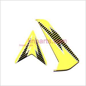 LinParts.com - SYMA S32 Spare Parts: Tail decorative set(Yellow) - Click Image to Close
