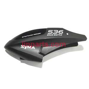 SYMA S36 Spare Parts: Head cover/Canopy(Black)