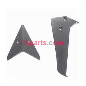 LinParts.com - SYMA S36 Spare Parts: Tail decorative set (Black) - Click Image to Close