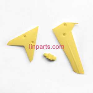 LinParts.com - SYMA S5 Spare Parts: Tail decorative set(Yellow) - Click Image to Close