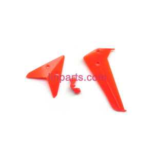 LinParts.com - SYMA S5 Spare Parts: Tail decorative set(Red) - Click Image to Close