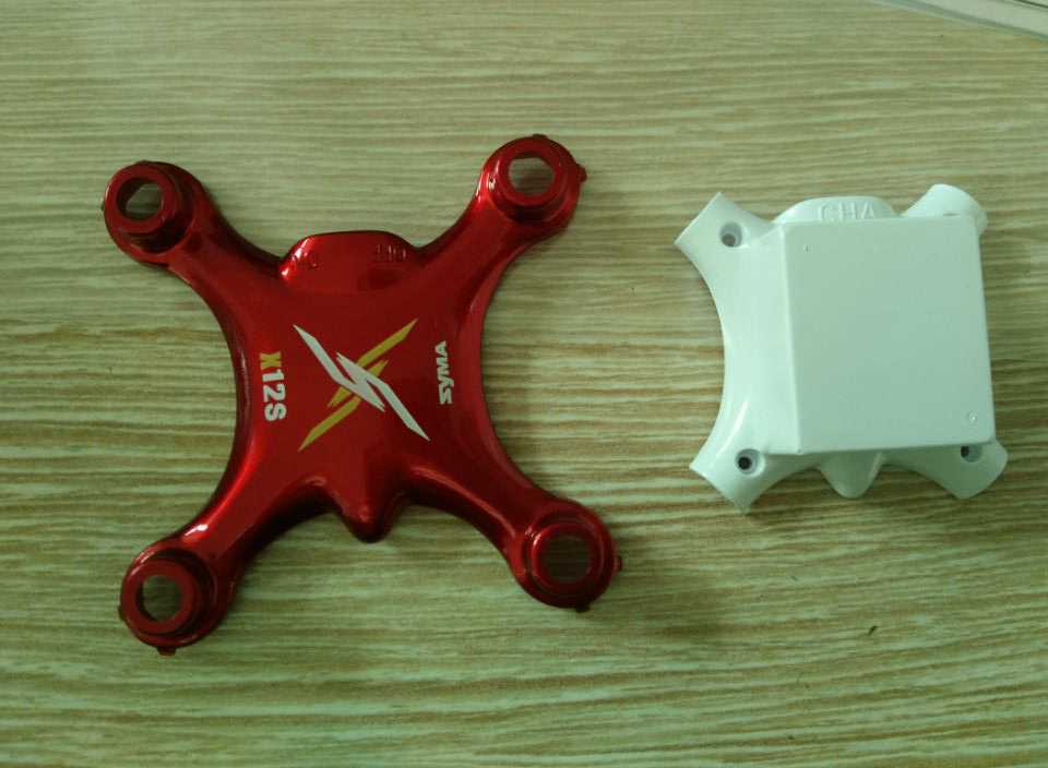 SYMA X12 X12S 4CH R/C Remote Control Quadcopter Spare Parts: Fuselage[red]