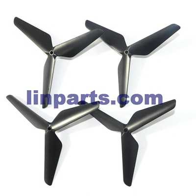 LinParts.com - SYMA X5SW Quadcopter Spare Parts: Blades set（black） - Click Image to Close
