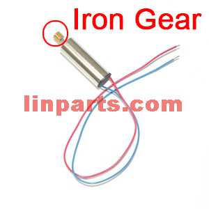 LinParts.com - SYMA X5C Quadcopter Spare Parts: Main motor (Red/Blue wire)Upgraded version