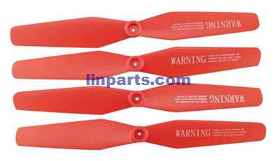 LinParts.com - SYMA X5HW RC Quadcopter Spare Parts: Blades set [Red] - Click Image to Close