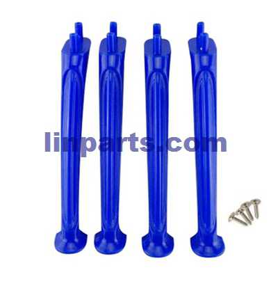 LinParts.com - SYMA X5HW RC Quadcopter Spare Parts: Support plastic bar (4 pcs) [Blue]