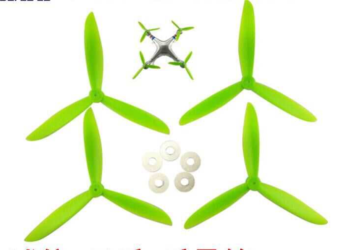 SYMA X8W Quadcopter Spare Parts: Blades set(green upgraded version)