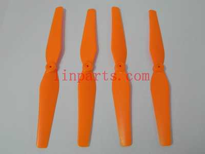LinParts.com - SYMA X8HG Quadcopter Spare Parts: Blades set(Orange)