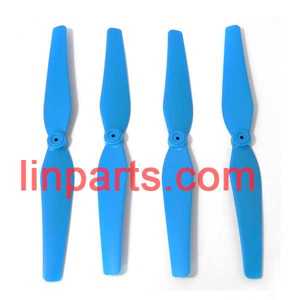 LinParts.com - SYMA X8C Quadcopter Spare Parts: Blades set（Blue）