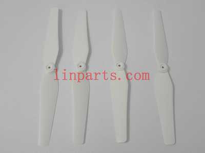 LinParts.com - SYMA X8W Quadcopter Spare Parts: Blades set(White) - Click Image to Close