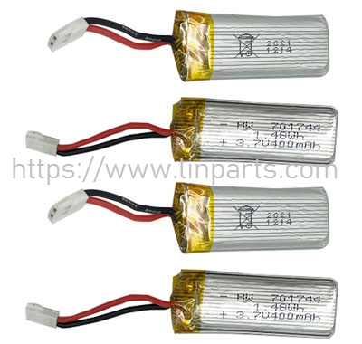 LinParts.com - Syma Z4 Z4W RC Quadcopter Spare Parts: 3.7V 400mAh battery 4pcs