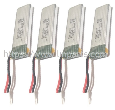 LinParts.com - Syma Z5 RC Quadcopter Spare Parts: 3.7V 500mAh Battery 4pcs