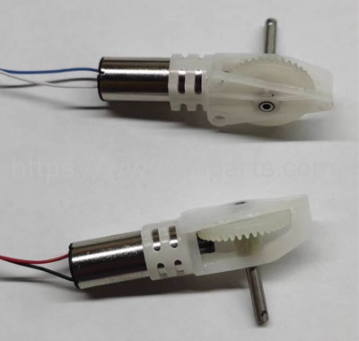 LinParts.com - Syma Z6 RC Drone Spare Parts: Motor(8 teeth Metal Gear) + Gear + motor base