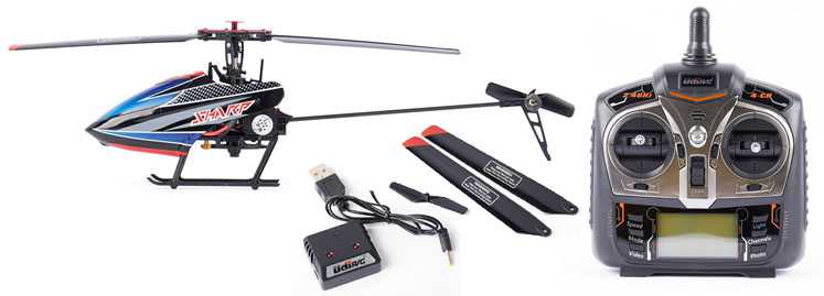 LinParts.com - UDI D2 RC Helicopter