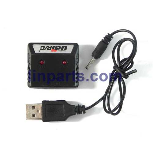 (image for) UDI RC D2 Shark 2.4Ghz 4 Channel Single Rotor Blade Electric Flybarless RC Helicopter Spare Parts: USB charger wire + Balance charger box