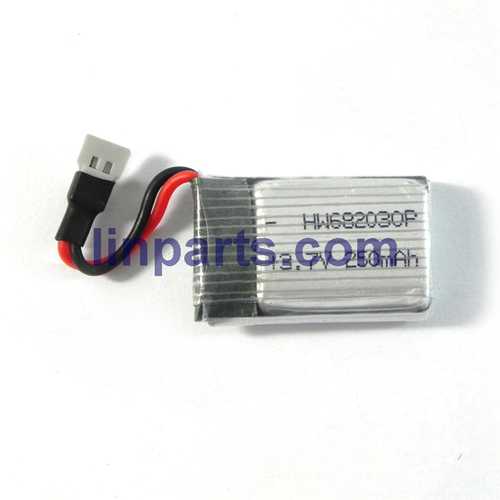 (image for) UDI RC D2 Shark 2.4Ghz 4 Channel Single Rotor Blade Electric Flybarless RC Helicopter Spare Parts: Battery 3.7V 250mAh
