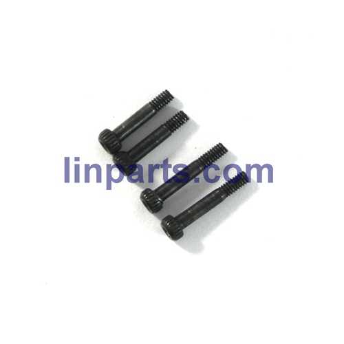 (image for) New UDI RC i250 Volution 2.4Ghz Single Black Flybarless 6CH RC Helicopter Spare Parts: Screws for the blade