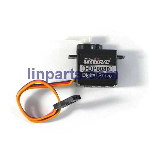 (image for) New UDI RC i250 Volution 2.4Ghz Single Black Flybarless 6CH RC Helicopter Spare Parts: SERVO