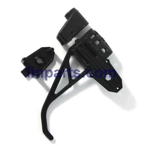 (image for) New UDI RC i250 Volution 2.4Ghz Single Black Flybarless 6CH RC Helicopter Spare Parts: Tail motor deck