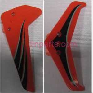 LinParts.com - UDI U12 U12A Spare Parts: Tail decorative set(red) 