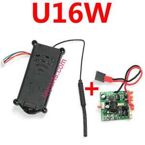 UDI RC Helicopter U16W Spare Parts: WIFI camera set+PCBController Equipement