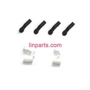 LinParts.com - UDI RC Helicopter U16W Spare Parts: fixed set of support bar and decorative set - Click Image to Close