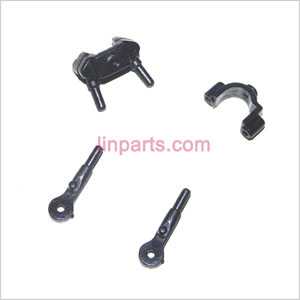 LinParts.com - UDI RC U3 Spare Parts: Fixed set of the tail support bar and decorative set