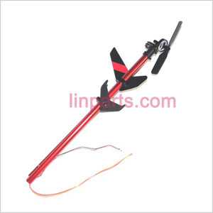 LinParts.com - UDI RC U7 Spare Parts: Whole Tail Unit Module(Red)