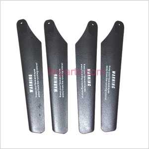 LinParts.com - UDI U8 Spare Parts: Main blades (Black)