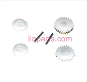 LinParts.com - UDI U8 Spare Parts: Main gear set - Click Image to Close