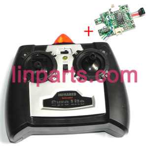 LinParts.com - UDI RC Helicopter U801 U801A Spare Parts: Remote Control/Transmit - Click Image to Close