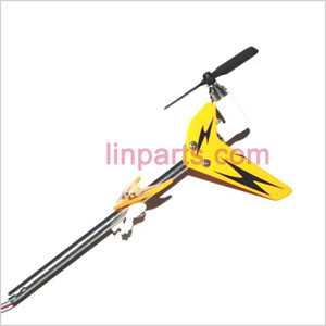 LinParts.com - UDI RC U802 Spare Parts: Whole Tail Unit Module(Yellow) - Click Image to Close