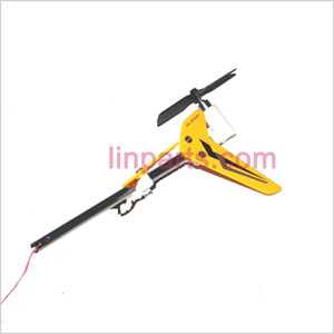 LinParts.com - UDI RC U807 U807A Spare Parts: Whole Tail Unit Module(Yellow)