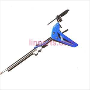 LinParts.com - UDI RC U807 U807A Spare Parts: Whole Tail Unit Module(Blue)