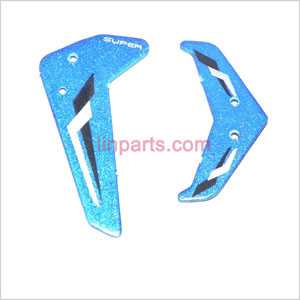 LinParts.com - UDI RC U807 U807A Spare Parts: Tail decorative set (Blue) - Click Image to Close